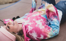 Hide from the cold in your Snuggie Hoodie